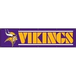  Minnesota Vikings Giant 8 Foot Nylon Banner Sports 