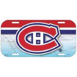  NHL Montreal Canadiens High Definition License Plate *SALE 