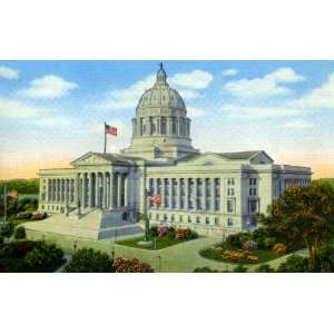 Missouri State Capitol, Jefferson City   Fine Art Gicl  e Photographic 