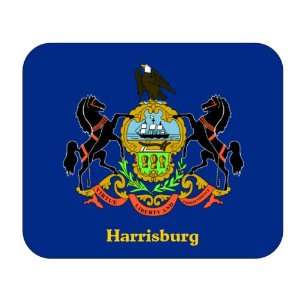  US State Flag   Harrisburg, Pennsylvania (PA) Mouse Pad 