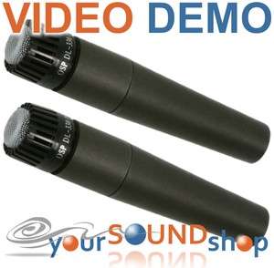   Dynamic Instrument DL 330 Microphone with Free Mic Clips  SM 57 type