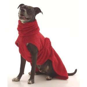  Designer Dog Coat (D.O.G.)   Red Fur Fleece Winter Coat 