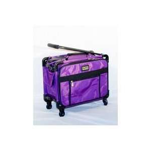   Tutto Small Carry On Luggage on Wheels   PURPLE Arts, Crafts & Sewing