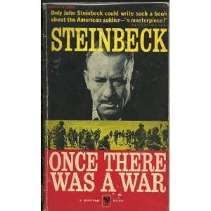   pbk ONCE THERE WAS A WAR 1960 edition JOHN STEINBECK Books