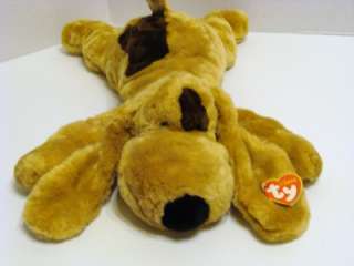 Classic Ty Sniffy Plush Dog Puppy Floppy Brown Tan 18 HCTS  