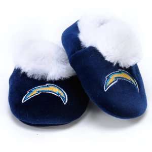  NFL Baby Bootie Slippers San Diego Chargers 3 6 Months 