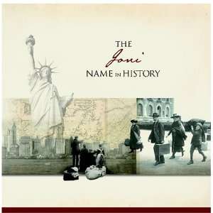  The Joni Name in History Ancestry Books