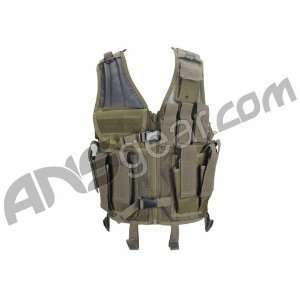 Tac Force SMG Tactical Vest   Right Hand   Olive Sports 