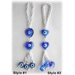  Evil Eye Heart Charms Ornament & Wall Hanging