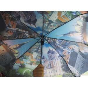 Umbrella Showing Some of the Main Tourist Attractions in 