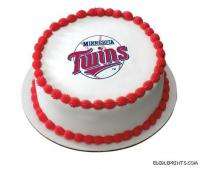 Minnesota Twins Baseball Edible Image Icing Cake Topper  