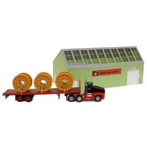  MODEL POWER HO TRAINS BUILT UP D & S WIRE WITH TRUCK Toys 