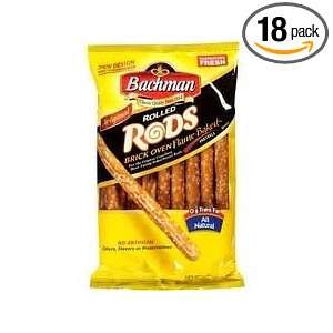 Bachman Pretzel Rods, 10.0 Oz Bags (Pack of 18)  Grocery 