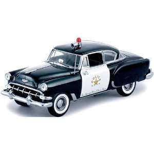   Sun Star 1/18 1954 Chevy Bel Air San Antonio, TX Police Toys & Games