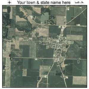   Aerial Photography Map of La Moille, Illinois 2011 IL 