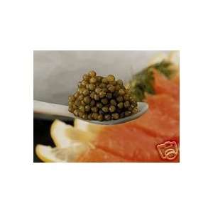 Osetra Karat Caviar Malossol Classic Amber Color   4oz Israel 