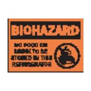 Biohazard Sign,7 X 10in,vinyl, Mag,surf   PRINZING