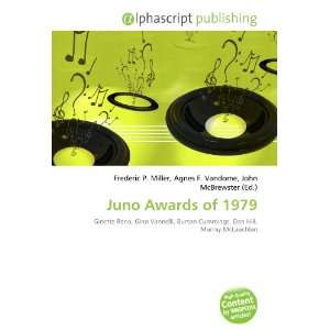  Juno Awards of 1979 (9786134026482) Books
