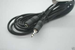 6ft MALE 3.5mm TO FEMALE 3.5mm EXTENSION AUDIO WIRE 265  