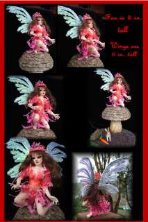 OOAK Fairies Fairy Fanasty Art Figure sl creations ADSG IADR  