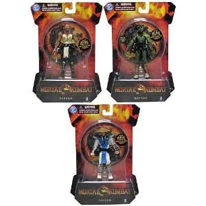 Mortal Kombat 9 4 Inch Action Figures Wave 2 Case Toys 