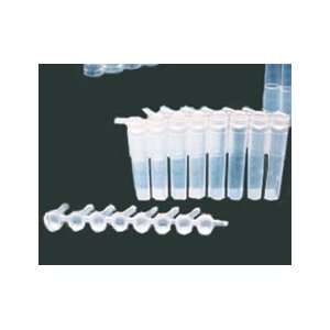 Caps for micro dilution tubes, PE (Strips of 8, 120 strips per bag 