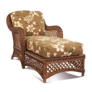  Brown Wicker Furniture Lanai Chaise Patio, Lawn & Garden