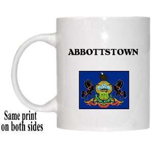  US State Flag   ABBOTTSTOWN, Pennsylvania (PA) Mug 