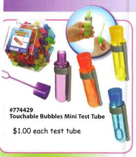 Touchable Bubbles, Mini Test Tube, Party Favor, Wedding  