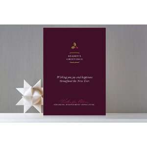  Delicate Holly Berry Business Holiday Cards Health 