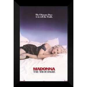Madonna Truth or Dare 27x40 FRAMED Movie Poster   B 