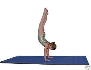TAM Gymnastic Flexible Carpet Tumbling Mat 4x6x1 3/8  