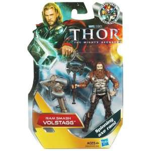    Thor 3.75 Inch Action Figure Ram Smash Volstagg Toys & Games