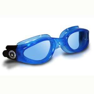 Aqua Sphere Kaiman Blue Lens Swim Goggles   Blue Frame 