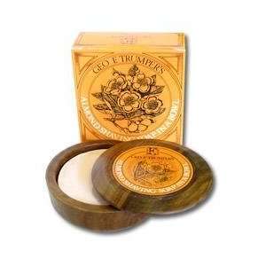   Almond Shaving Soap with Wood Bowl 80 g bar