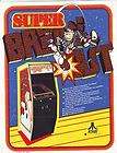 1978 atari super breakout original video game flyer 