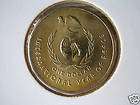 1986 International Year of Peace $1 Unc Cased Coin  