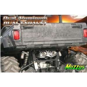  08 10 Muzzy Rhino Exhaust System Black Cans Everything 