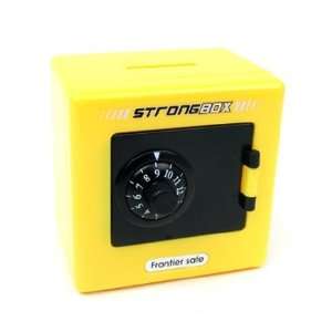  Yellow Secured Box Coin Bank