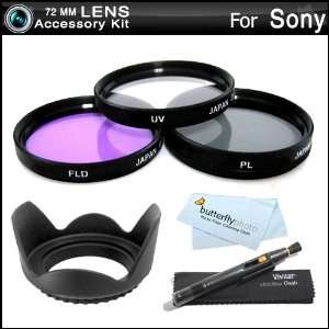  72mm Filter Kit For Sony SLT A77 Sony a77 Digital Camera 