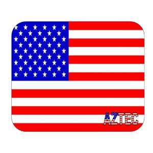  US Flag   Aztec, New Mexico (NM) Mouse Pad Everything 