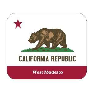   State Flag   West Modesto, California (CA) Mouse Pad 