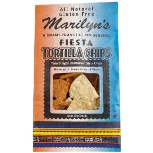 Marilyns Gluten Free Tortilla Chips, Fiesta Tri Corn, 12 Ounce