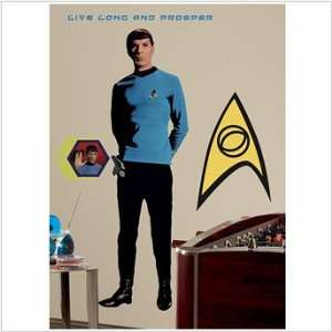  Star Trek Spock Peel & Stick Giant Wall Decal Toys 