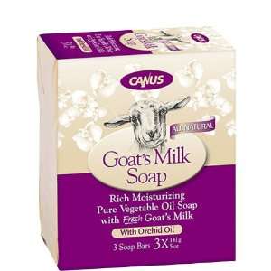  Canus Goats Milk Rich Pure Moisturizing Soap Orchid Oil 