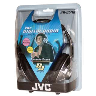 JVC HA V570 Supra Aural Headphones   Brand New in Retail Packaging