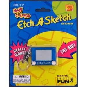   Glitter Jelly Etch A Sketch Key Chain by Basic Fun