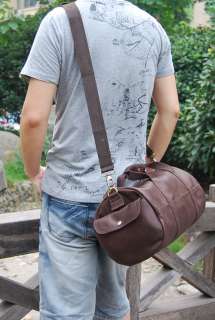   Genuine Leather Shoulder Bags backpack TRAVEL BAG LUGGAGE Carry On