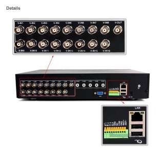 NEW 16CH 16 Channel Standalone H.264 Wi Fi CCTV DVR Security Real Time 