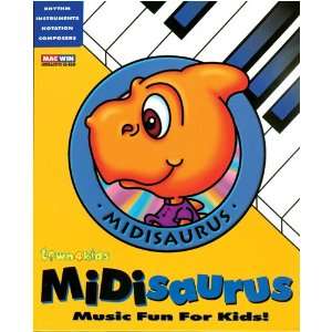   Midisaurus Focus Bundle Set of 4, Hybrid CD ROM Musical Instruments